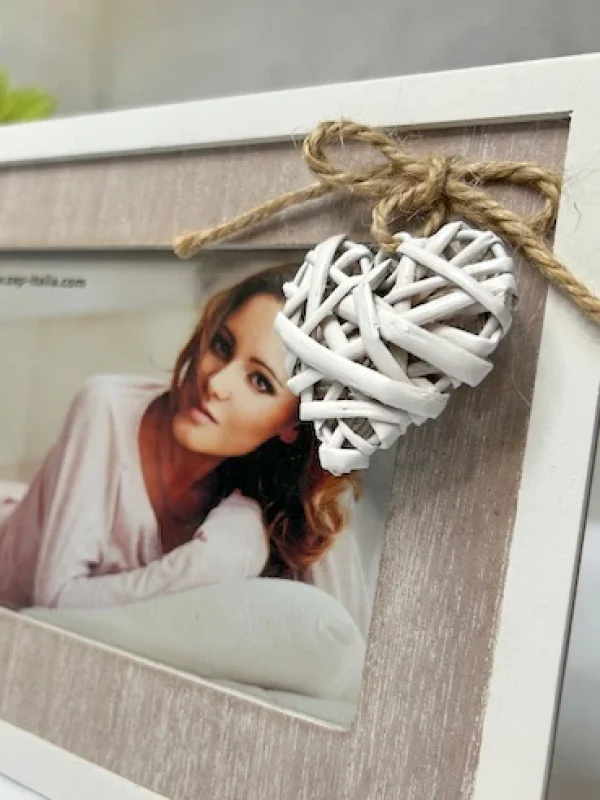 Marco Corazón madera