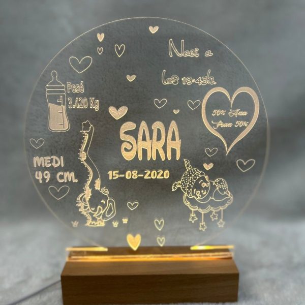 Lampara led natalicios