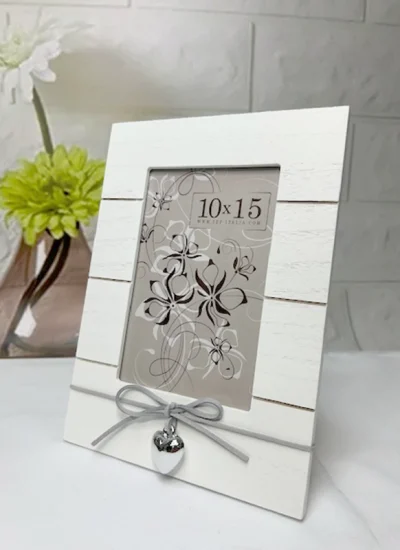 Marco corazon plateado-impresionregalos