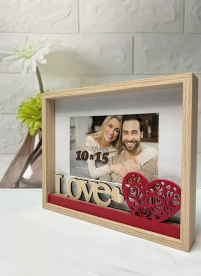 Marco corazon relieve madera-2-impressionregalos