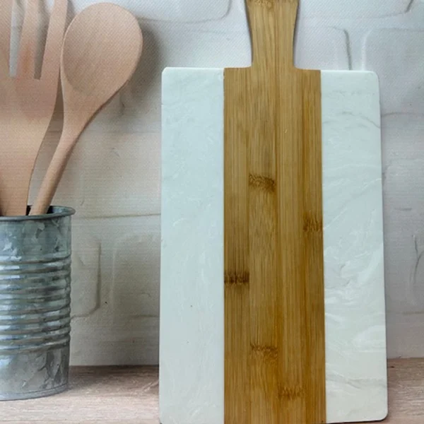 Tabla de corte con cerámica