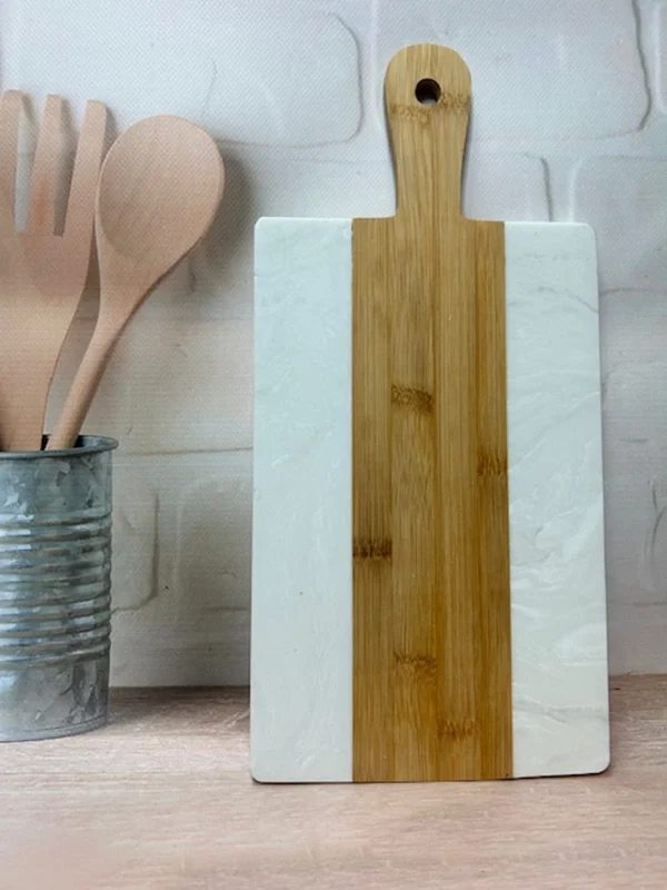 Tabla de corte con cerámica