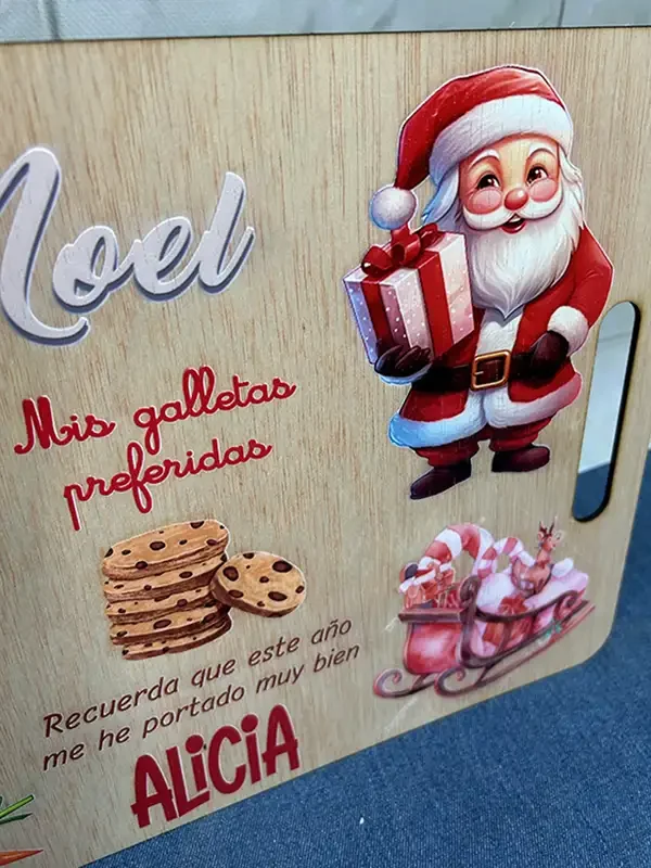 Bandera Reyes Magos y Papa Noel