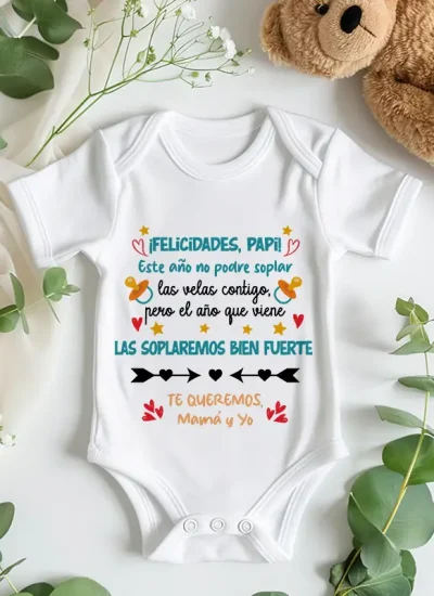 Body felicidades futuro papá-Impression Regalos