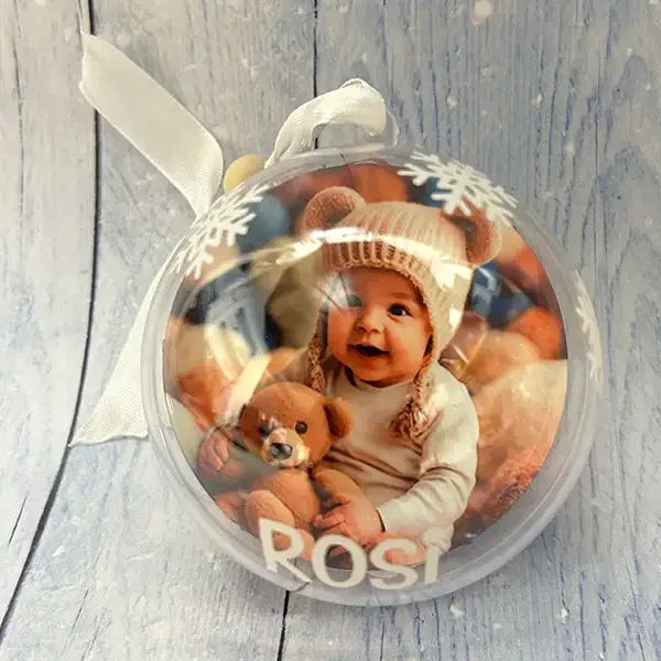 Bola de Navidad con foto