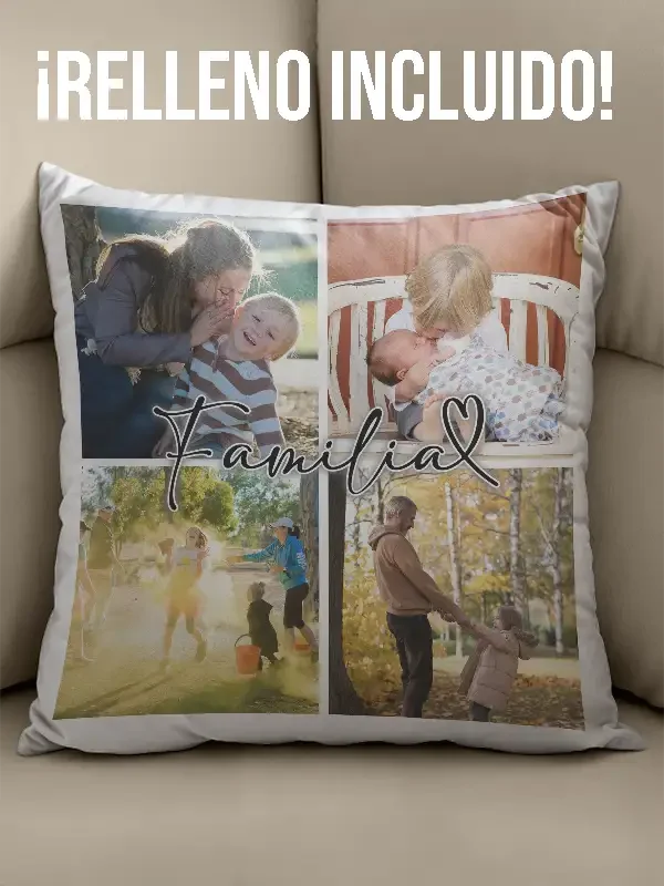 Cojín Familia