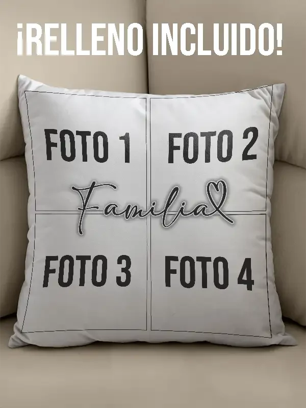 Cojín Familia