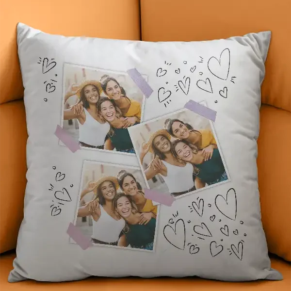 Cojín Collage Polaroid