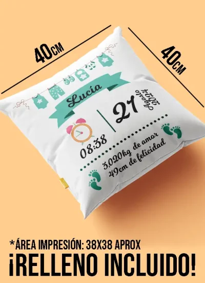 Cojín nacimiento personalizado-impression regalos2
