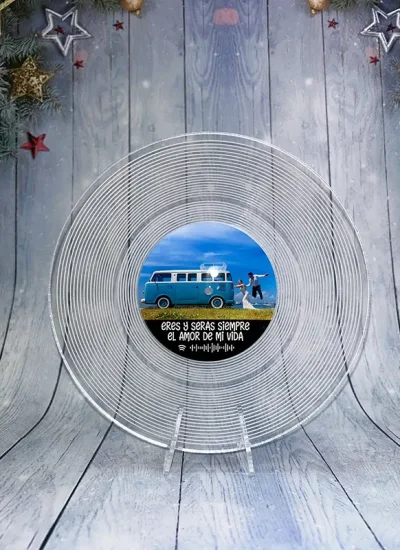 Disco de vinilo transparente-spoty-impressionregalos