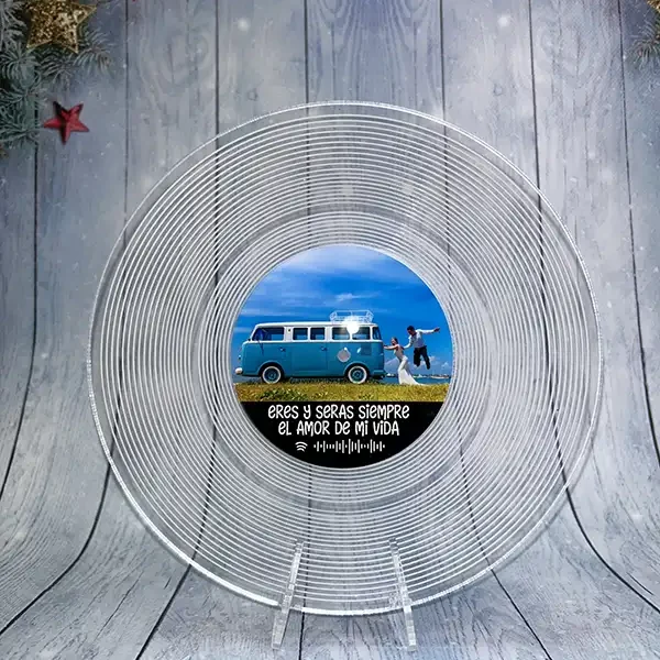 Disco de vinilo metacrilato Spotify