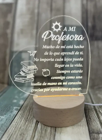 Lampara metacrilato profesores-impressionregalos
