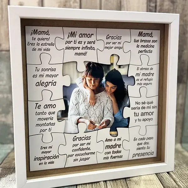 Marco puzzle "Para tí Mamá"