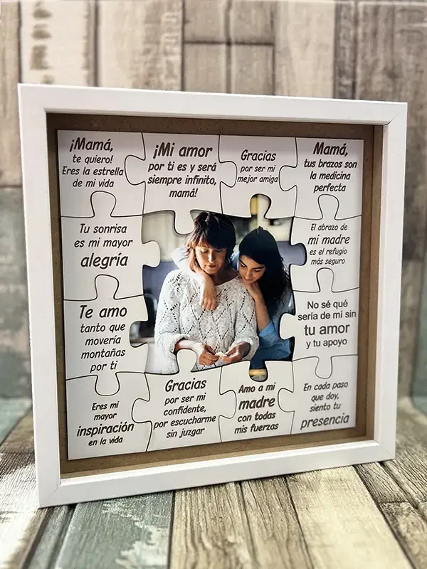 Marco puzzle "Para tí Mamá"