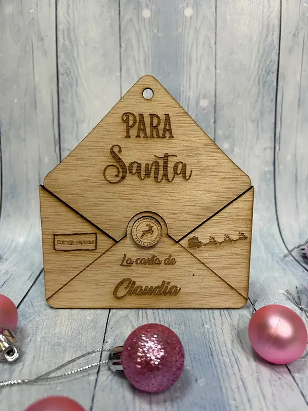 Sobre para carta Reyes Magos y Papá Noel