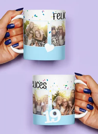 Taza feliz cumpleaños 3 fotos-impression regalos1