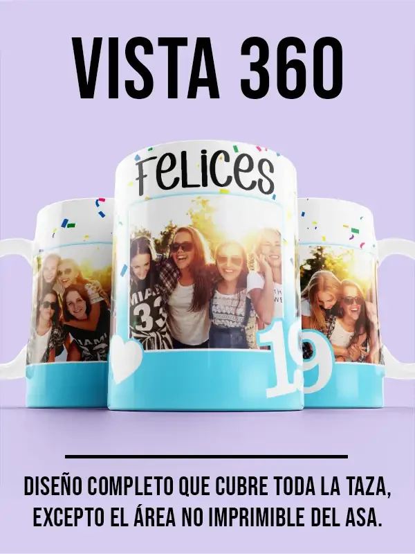 Taza Feliz Cumpleaños
