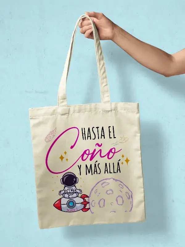 Totebag hasta el más allá