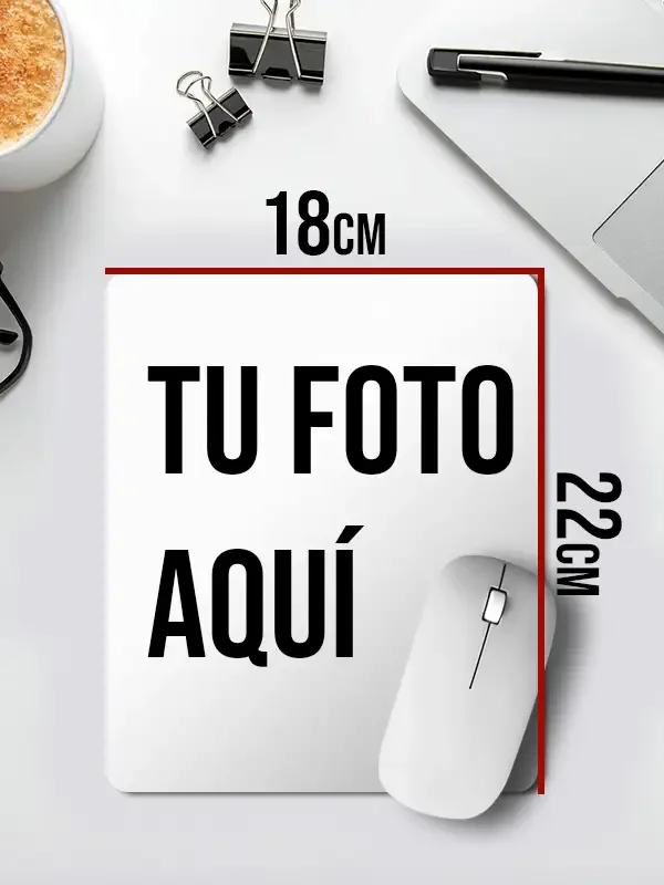 Alfombrilla personalizada con foto vertical