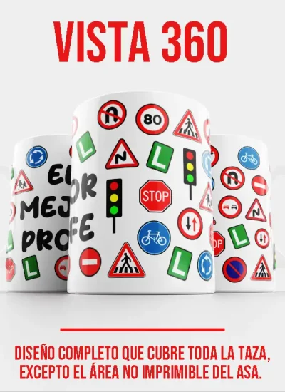 el mejor profe autoescuela-impression regalos2