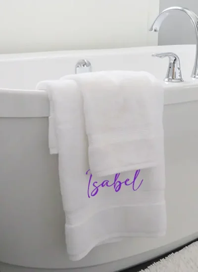 toallas-bordadas-baño-blanca-impresion-grabado-impressionregalos