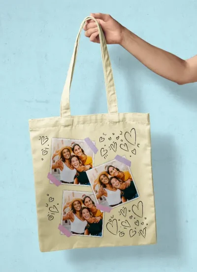 totebag con tres 3 fotos personalizada-impression regalos1