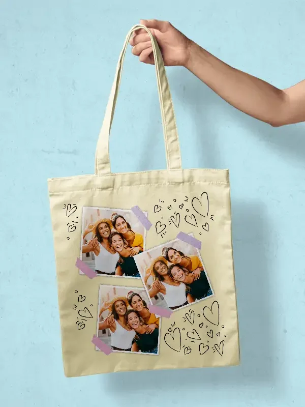 Totebag para 3 fotos