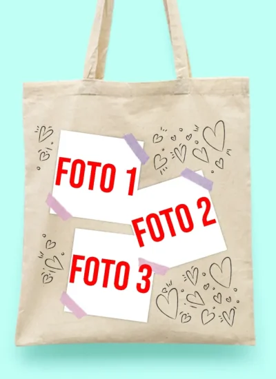 totebag con tres 3 fotos personalizada-impression regalos2