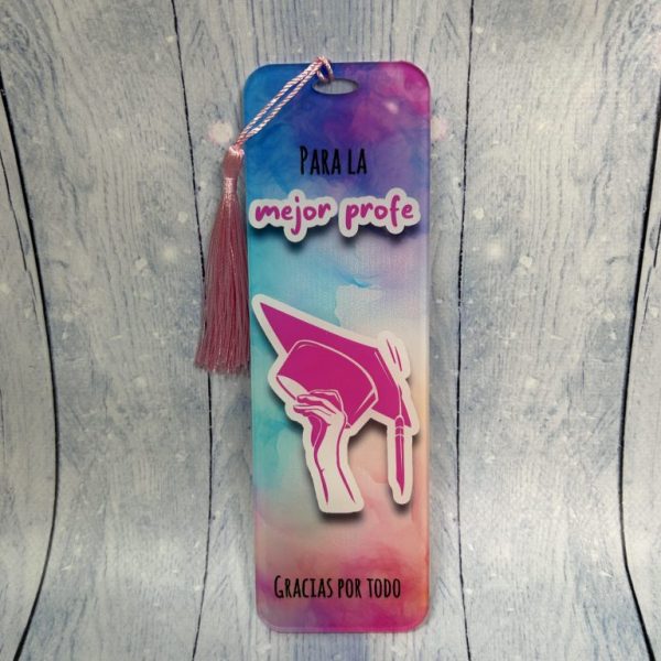 Marcapáginas de metacrilato