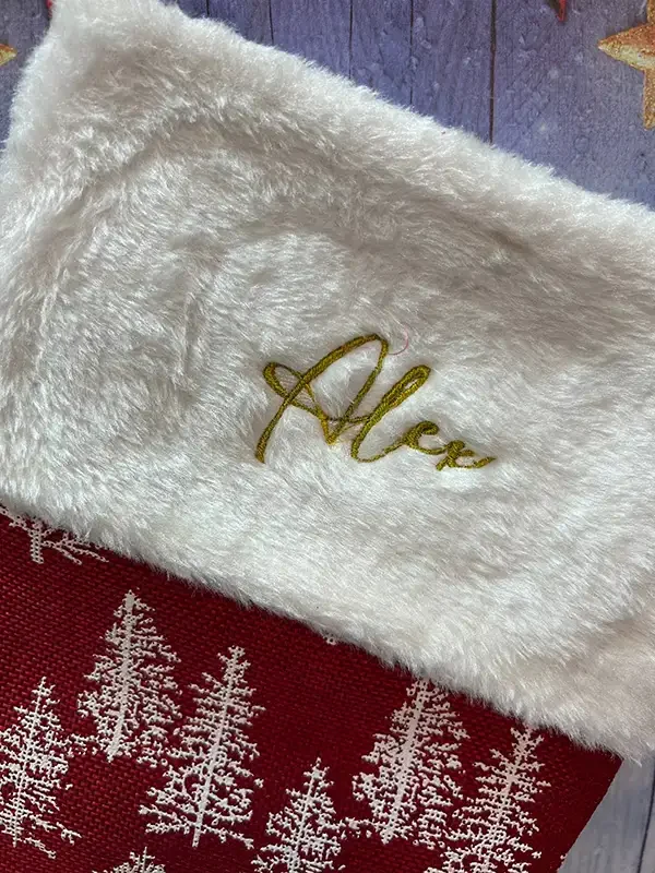 Bota de Navidad personalizada
