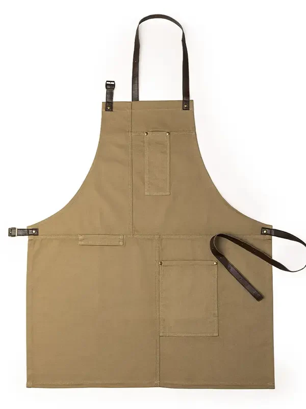 Delantal tiras de cuero personalizado