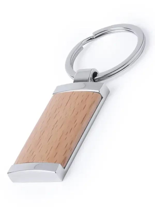 Llavero de madera grabado en laser