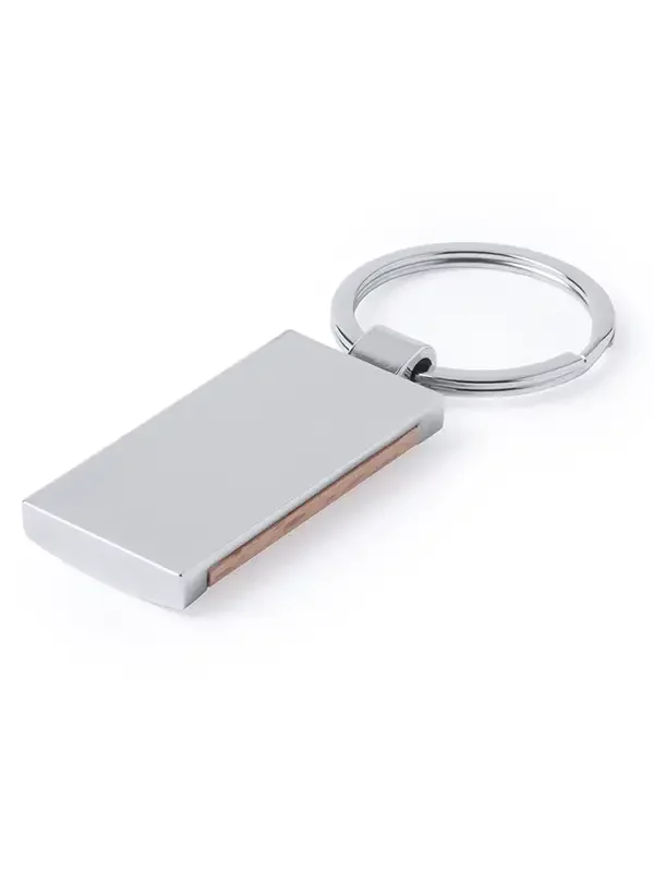 Llavero de madera grabado en laser