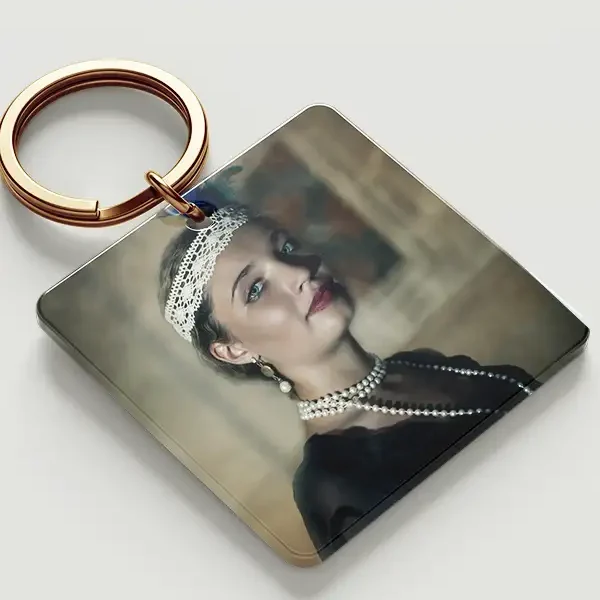 Llavero personalizado de metacrilato