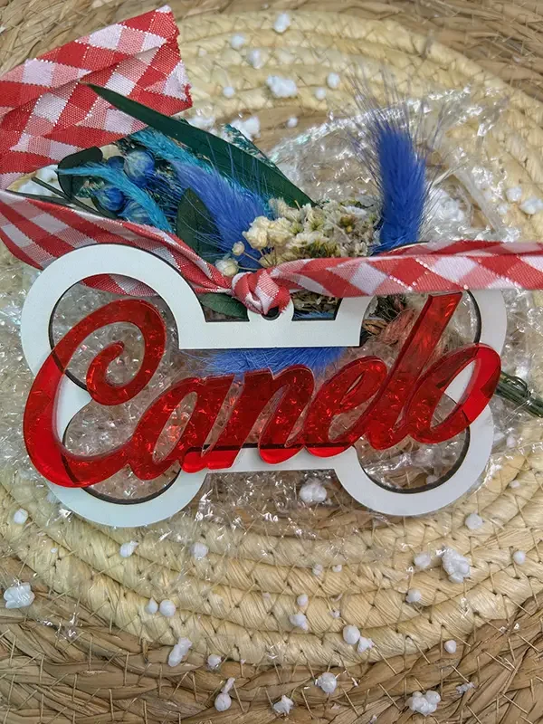 Bolas de Navidad hueso de perro