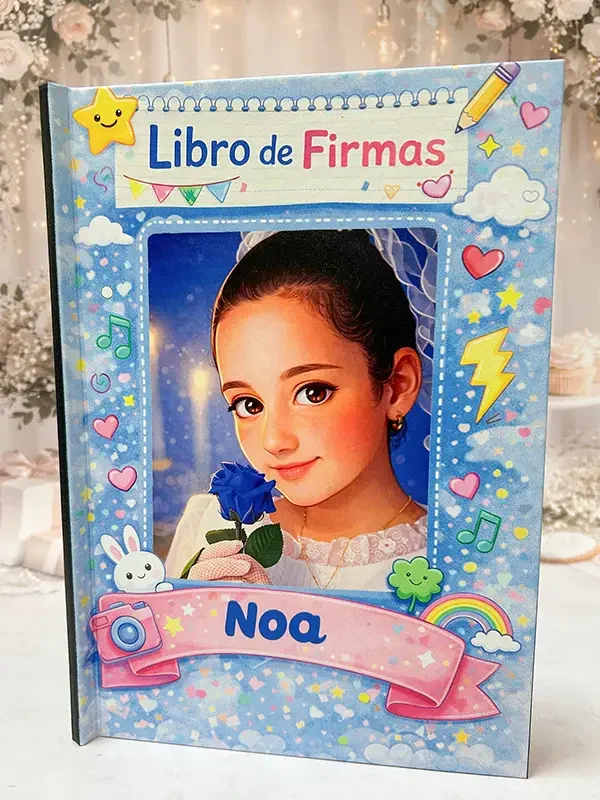 Libro de firma comunión