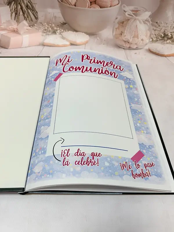 Libro de firma comunión