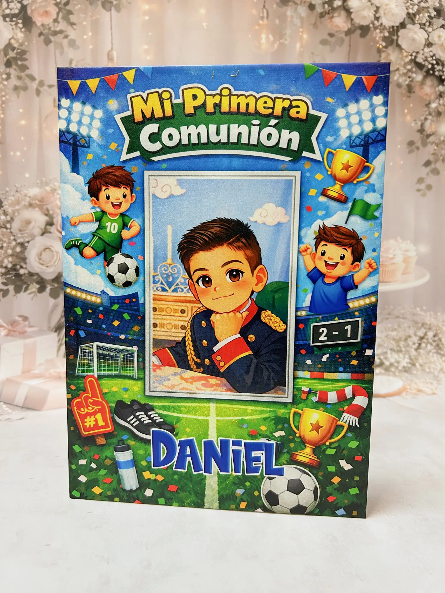 Libro de firma comunión